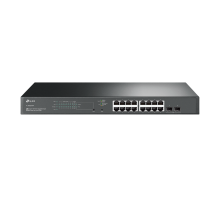 TP-Link Omada SG2218P / Коммутатор РоЕ 16-портовый гигабитный Smart с 2 SFP-слотами