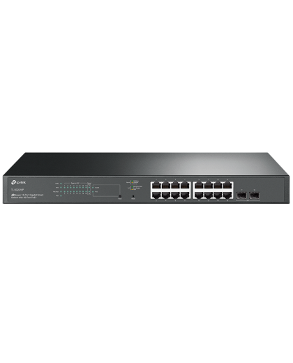 TP-Link Omada SG2218P / Коммутатор РоЕ 16-портовый гигабитный Smart с 2 SFP-слотами