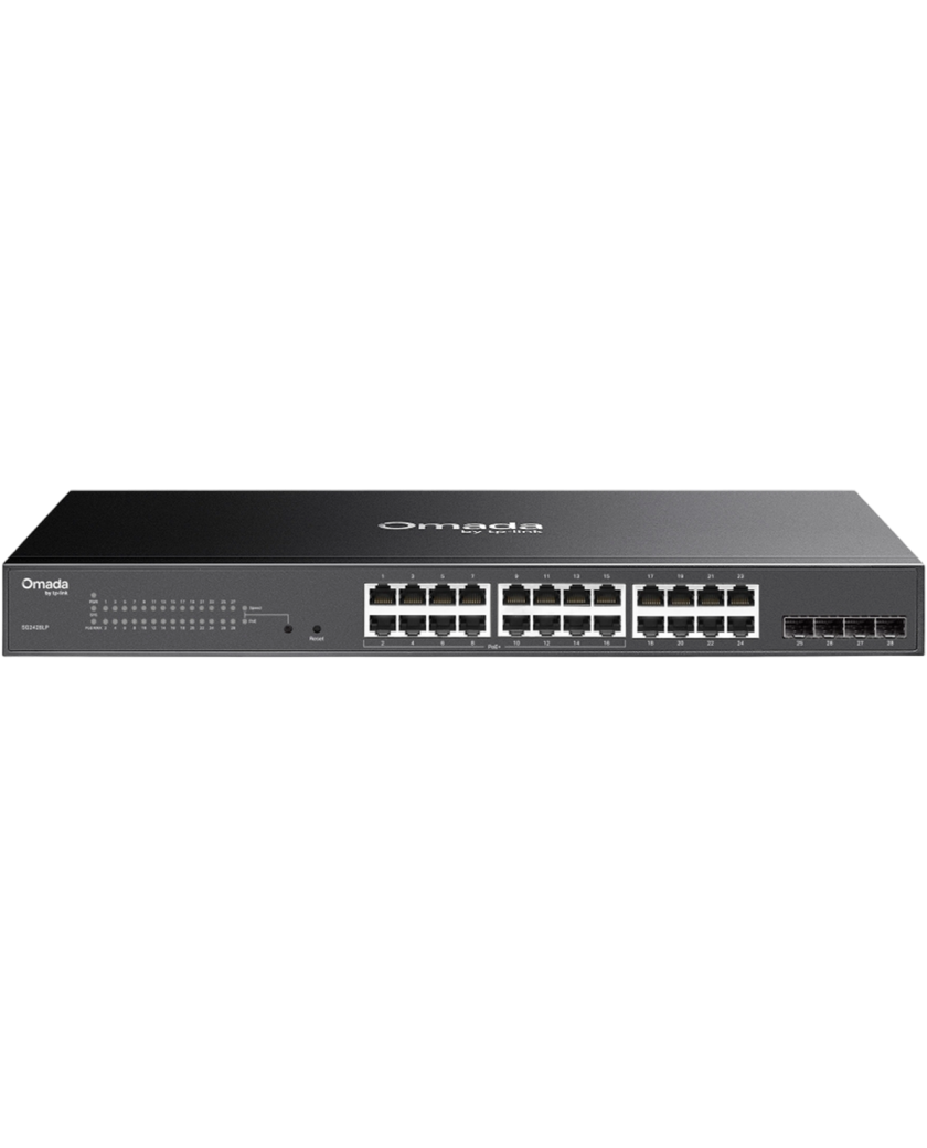 TP-Link Omada SG2428LP / Коммутатор 28‑портовый гигабитный управляемый Smart с 16 портами PoE+