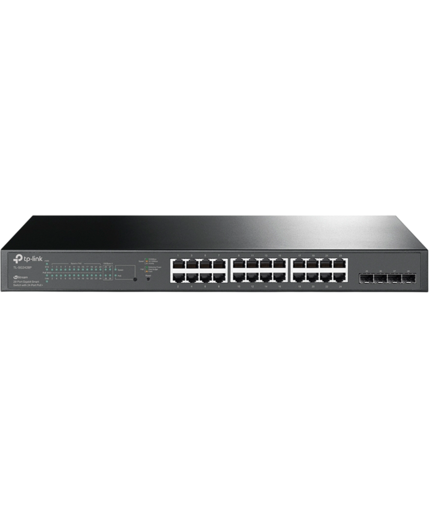 TP-Link Omada SG2428P / Коммутатор-РоЕ 24-портовый гигабитный Smart с 4 SFP-слотами