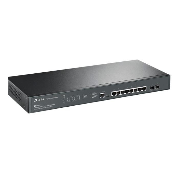 TP-Link Omada SG3210XHP-M2 / Коммутатор управляемый PoE L2+ с 8 портами 2.5GBASE-T и 2 SFP+ слотами 10G