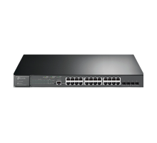 TP-Link Omada SG3428MP / 24‑портовый гигабитный управляемый РоЕ-коммутатор L2 с 4 SFP‑слотами
