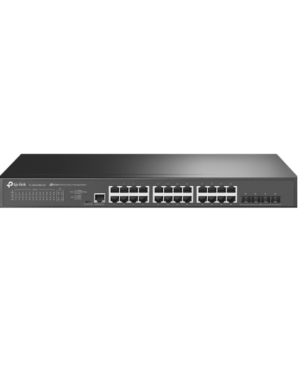 TP-Link Omada SG3428X-M2 / Управляемый коммутатор уровня 2+ с 24 портами 2,5 Гбит/с и 4 портами SFP+