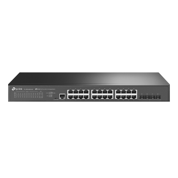 TP-Link Omada SG3428X-M2 / Управляемый коммутатор уровня 2+ с 24 портами 2,5 Гбит/с и 4 портами SFP+