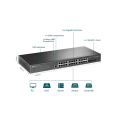 TP-Link Omada SG3428X / 24‑портовый гигабитный управляемый коммутатор L2+ с 4 SFP+ слотами 10G