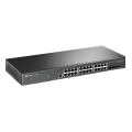 TP-Link Omada SG3428X / 24‑портовый гигабитный управляемый коммутатор L2+ с 4 SFP+ слотами 10G