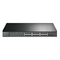 TP-Link Omada SG3428XMP / 24‑портовый гигабитный управляемый РоЕ-коммутатор уровня L2+ с 4 SFP+ слотами 10G