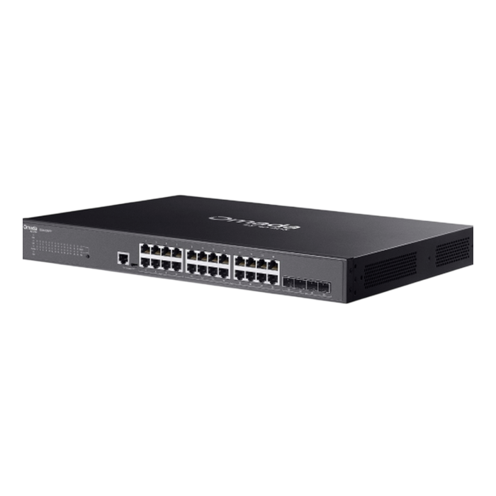 TP-Link Omada SG3428XMPP / 24‑портовый гигабитный управляемый РоЕ-коммутатор уровня L2+ (16 портов PoE+ и 8 портов PoE++) с 4 SFP+ слотами 10G