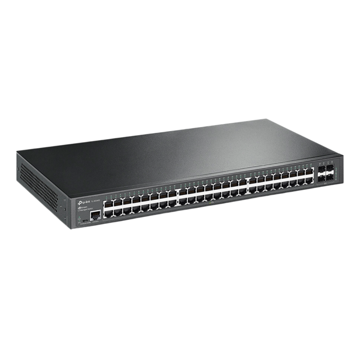 TP-Link Omada SG3452 / 48‑портовый гигабитный управляемый коммутатор L2+ с 4 SFP‑слотами