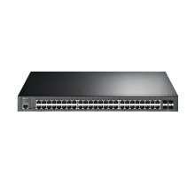 TP-Link Omada SG3452P / 48‑портовый гигабитный управляемый PoE-коммутатор L2 с 4 SFP‑слотами