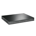 TP-Link Omada SG3452P / 48‑портовый гигабитный управляемый PoE-коммутатор L2 с 4 SFP‑слотами