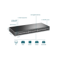 TP-Link Omada SG3452X / 48‑портовый гигабитный управляемый коммутатор L2 с 4 SFP‑слотами SFP+ 10 Гбит/с