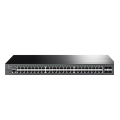 TP-Link Omada SG3452X / 48‑портовый гигабитный управляемый коммутатор L2 с 4 SFP‑слотами SFP+ 10 Гбит/с