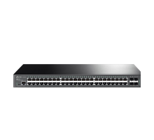 TP-Link Omada SG3452X / 48‑портовый гигабитный управляемый коммутатор L2 с 4 SFP‑слотами SFP+ 10 Гбит/с