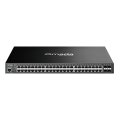 TP-Link Omada SG3452XMPP / 48‑портовый гигабитный управляемый РоЕ-коммутатор уровня L2+ (40 портов PoE+ и 8 портов PoE++) с 4 SFP+ слотами 10G