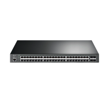 TP-Link Omada SG3452XP / 48‑портовый гигабитный управляемый РоЕ-коммутатор уровня L2+ с 4 SFP+ слотами 10G