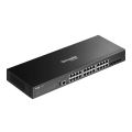 TP-Link Omada SG5428X / 24‑портовый гигабитный стекируемый управляемый коммутатор уровня L3 с 4 SFP+ слотами 10G