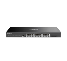 TP-Link Omada SG5428X / 24‑портовый гигабитный стекируемый управляемый коммутатор уровня L3 с 4 SFP+ слотами 10G