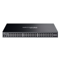 TP-Link Omada SG5452XMPP / 48‑портовый гигабитный стекируемый управляемый РоЕ++ коммутатор уровня L3 с 4 SFP+ слотами 10G