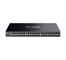 TP-Link Omada SG5452XMPP / 48‑портовый гигабитный стекируемый управляемый РоЕ++ коммутатор уровня L3 с 4 SFP+ слотами 10G