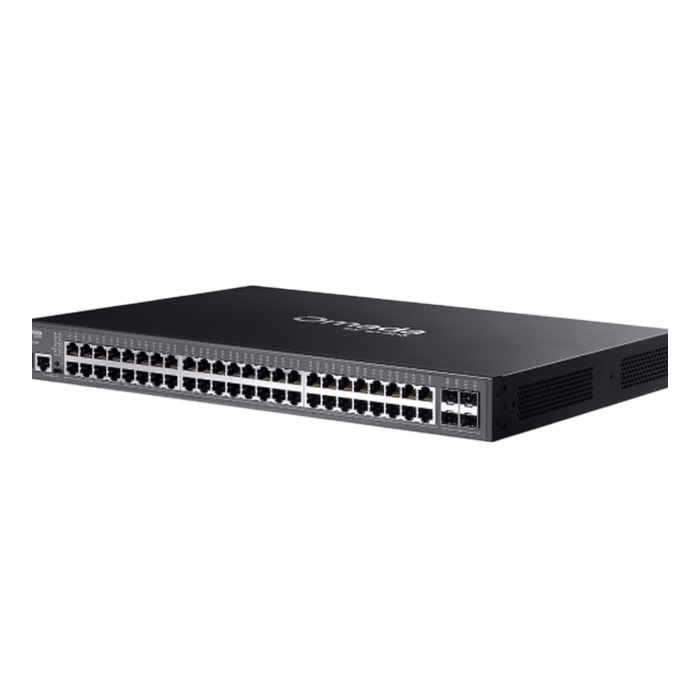 TP-Link Omada SG5452XMPP / 48‑портовый гигабитный стекируемый управляемый РоЕ++ коммутатор уровня L3 с 4 SFP+ слотами 10G