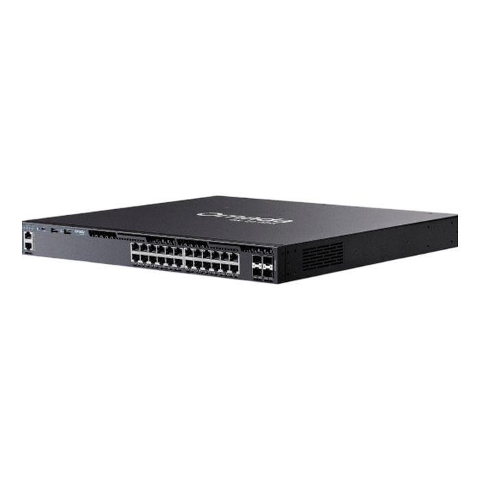 TP-Link Omada SG6428XHP / 24‑портовый гигабитный стекируемый управляемый РоЕ-коммутатор L3 с 4 SFP+ слотами 10G