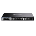 TP-Link Omada SG6654X / 48‑портовый гигабитный стекируемый управляемый коммутатор L3 с 6 SFP+ слотами 10G