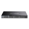 TP-Link Omada SG6654XHP / 48‑портовый гигабитный стекируемый управляемый РоЕ-коммутатор L3 с 6 SFP+ слотами 10G