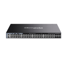 TP-Link Omada SG6654XHP / 48‑портовый гигабитный стекируемый управляемый РоЕ-коммутатор L3 с 6 SFP+ слотами 10G