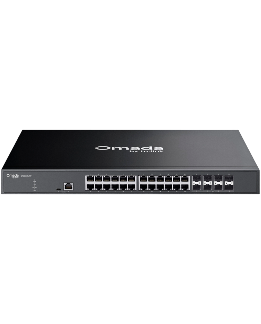 TP-Link Omada SX3832MPP / Управляемый коммутатор Omada с 32 портами 10GE L2+ и 24 портами PoE++