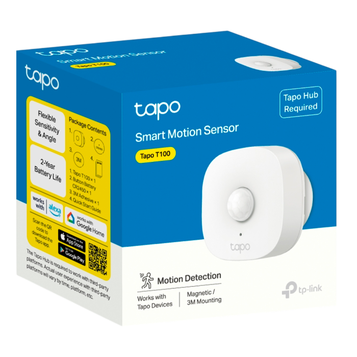 TP-Link Tapo T100 / Умный датчик движения