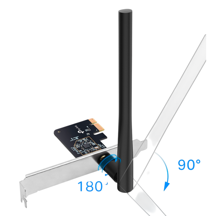 TP-Link Archer T2E / AC600 Двухдиапазонный беспроводной PCIe-адаптер