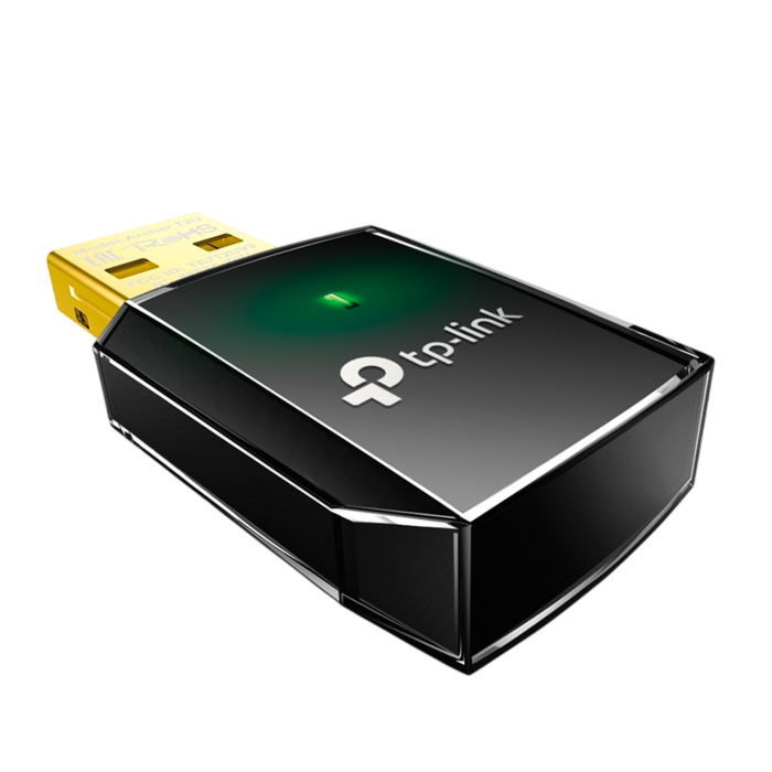 TP-Link Archer T2U / AC600 Беспроводной Mini USB-адаптер