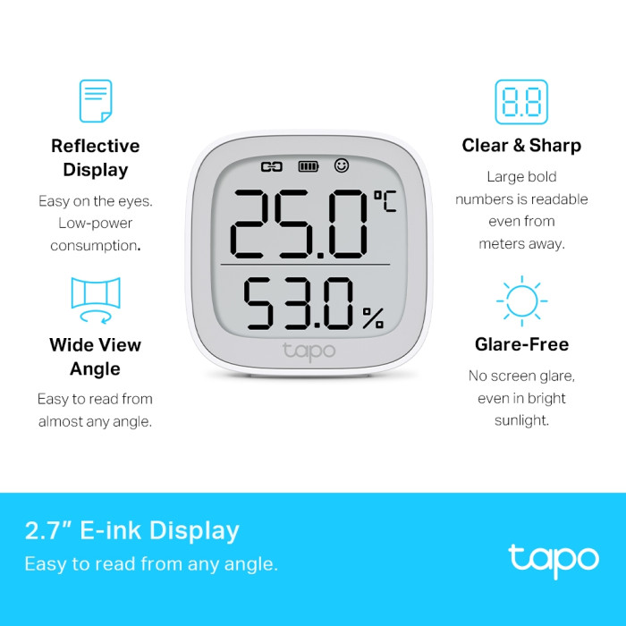 TP-Link Tapo T315 / Умный монитор температуры и влажности