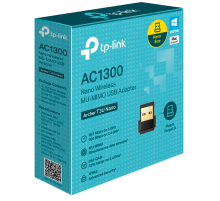 TP-Link Archer T3U Nano / AC1300 Двухдиапазонный беспроводной Nano USB-адаптер