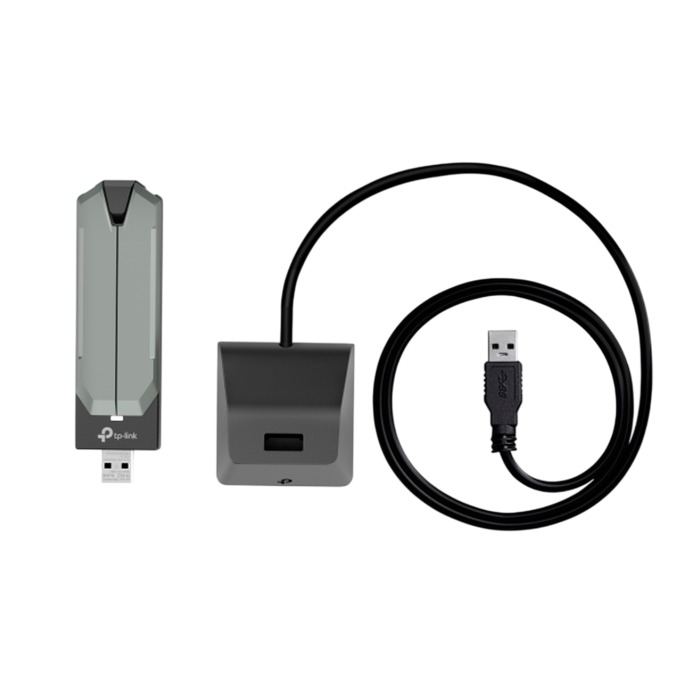 TP-Link Archer TBE400UH / BE6500 Трехдиапазонный беспроводной USB-адаптер высокого усиления Wi-Fi 7
