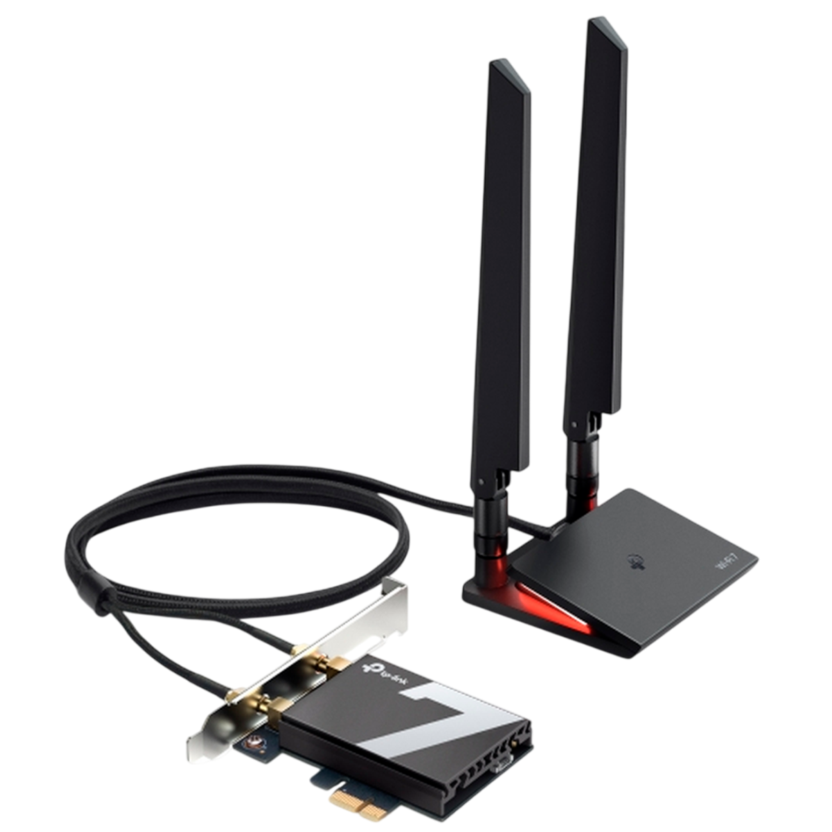 TP-Link Archer TBE550E / BE9300 Треххдиапазонный беспроводной PCIe-адаптер Wi-Fi 7 с поддержкой Bluetooth 5.4