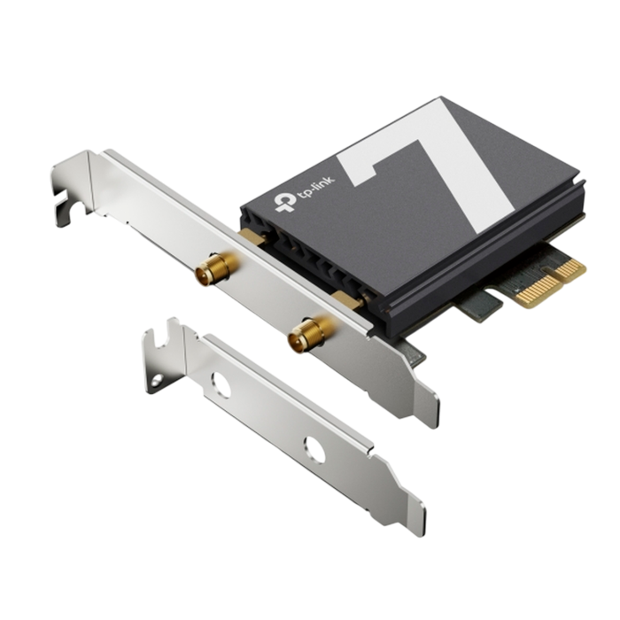TP-Link Archer TBE550E / BE9300 Треххдиапазонный беспроводной PCIe-адаптер Wi-Fi 7 с поддержкой Bluetooth 5.4