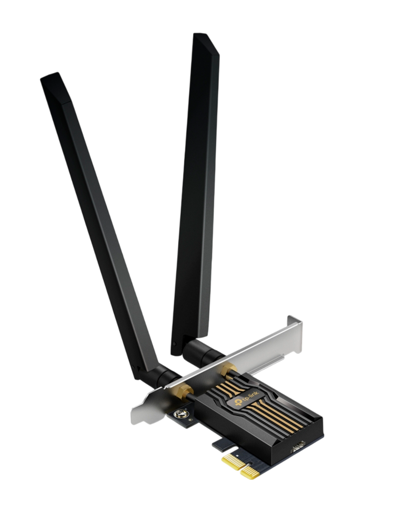 TP-Link Archer TBE552E / BE9300 Трехдиапазонный беспроводной PCIe-адаптер Wi-Fi 7 с поддержкой Bluetooth 5.4