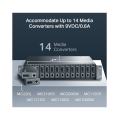 TP-Link TL-MC1400 / 14-слотовое шасси для медиаконвертеров