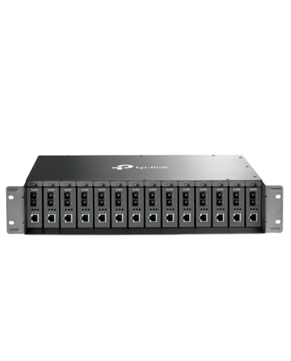 TP-Link TL-MC1400 / 14-слотовое шасси для медиаконвертеров