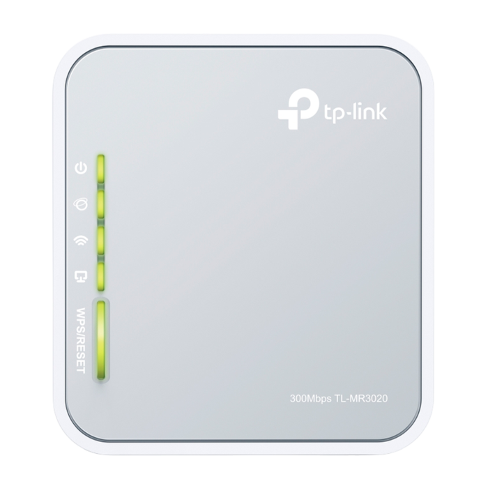 TP-Link TL-MR3020 / N300 Портативный беспроводной маршрутизатор с USB-портом и поддержкой 3G/4G USB-модемов