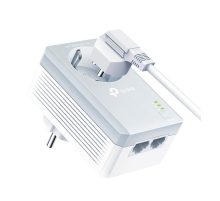 TP-Link TL-PA4020P KIT / AV600 Комплект Powerline адаптеров со встроенной розеткой