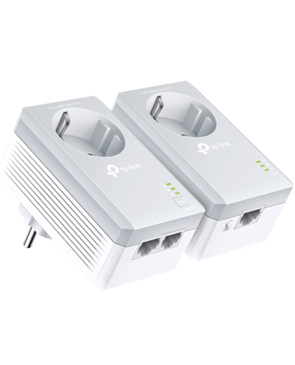TP-Link TL-PA4022P KIT / AV600 Комплект адаптеров Powerline со встроенной розеткой