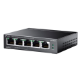 TP-Link TL-SF1005LP / Неуправляемый PoE-коммутатор (4 порта PoE+ 10/100 Мбит/с, 1 порт 10/100 Мбит/с без РоЕ)