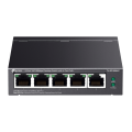 TP-Link TL-SF1005LP / Неуправляемый PoE-коммутатор (4 порта PoE+ 10/100 Мбит/с, 1 порт 10/100 Мбит/с без РоЕ)