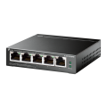 TP-Link TL-SG105MPE / Easy Smart гигабитный 5-портовый PoE-коммутатор (4 порта PoE+ и 1 порт без РоЕ)