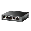 TP-Link TL-SG105PE / Easy Smart гигабитный 5-портовый PoE-коммутатор (4 порта PoE+ и 1 порт без РоЕ)