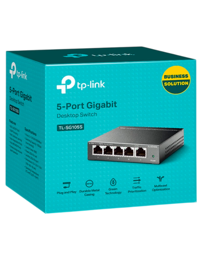 TP-Link TL-SG105S / Неуправляемый гигабитный 5-портовый коммутатор