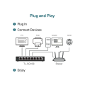 TP-Link TL-SG108 / Неуправляемый гигабитный 8-портовый коммутатор